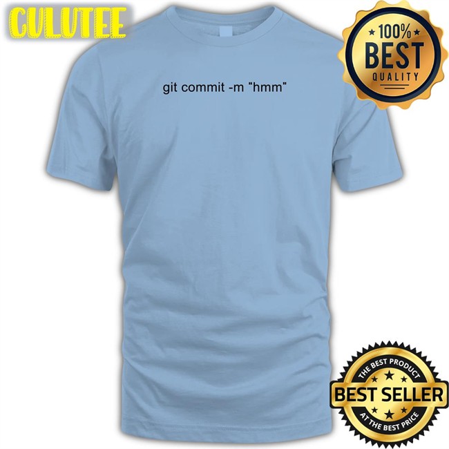 Git Commit -M Hmm Hooded Sweatshirt