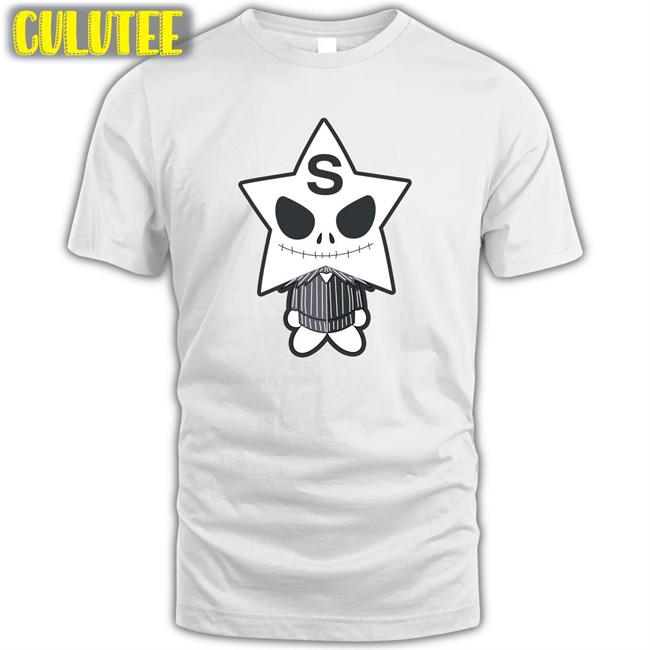 Skellington Starboy Edition Limited T-Shirt White Sukamii Merch