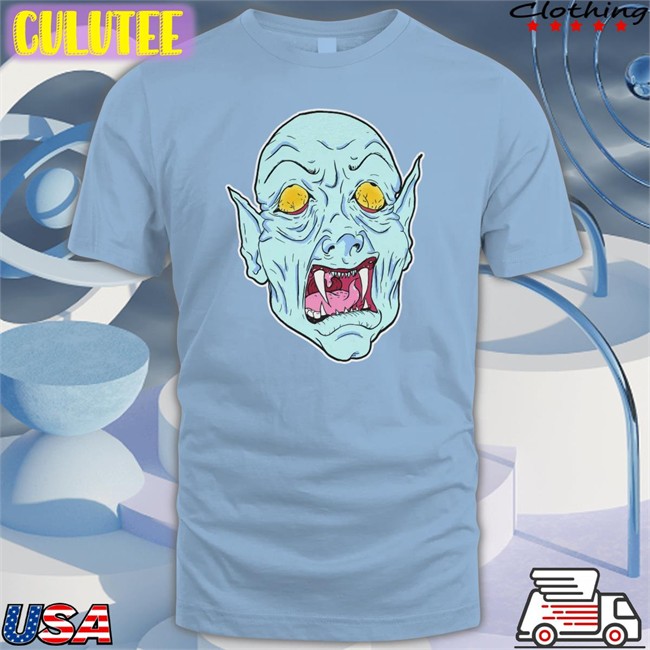 Popcorned Planet Merch Night Frights Dracula Long Sleeve Shirt