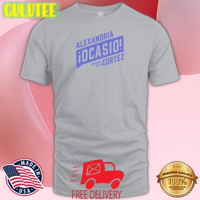 Ocasio Cortez Shop Periwinkle Supporter Elexandria Ocasio Democrat Ny 14 Cortez Tee Elon Musk