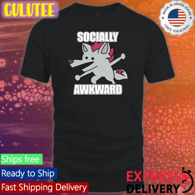 Socially Awkward Shreddyfox New Shirt Artworktee Shop