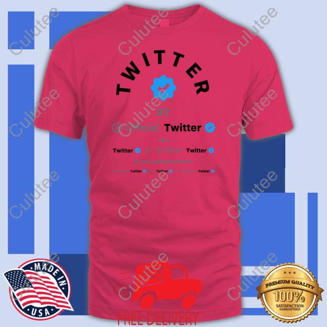 Twitter By Official Twitter Shirt