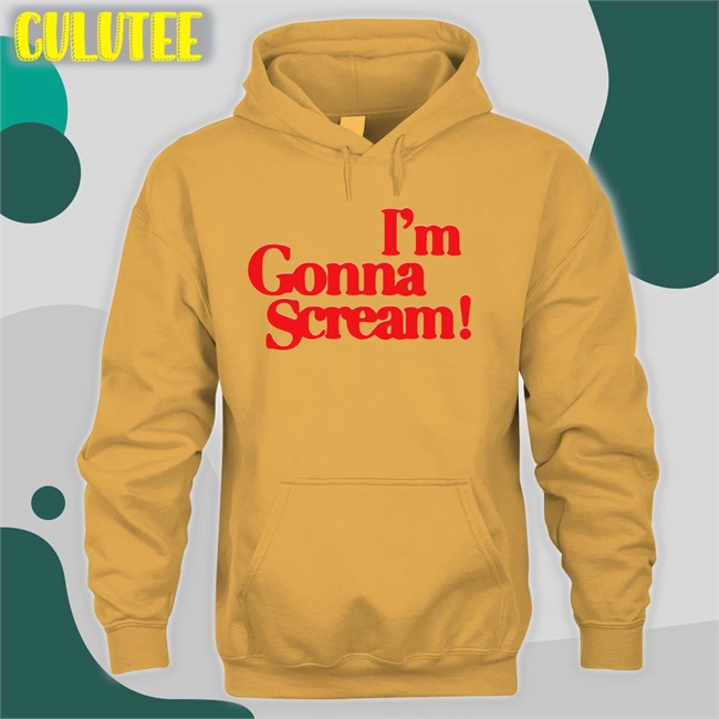 Remi Wolf Merch I'm Gonna Scream Hooded Sweatshirt
