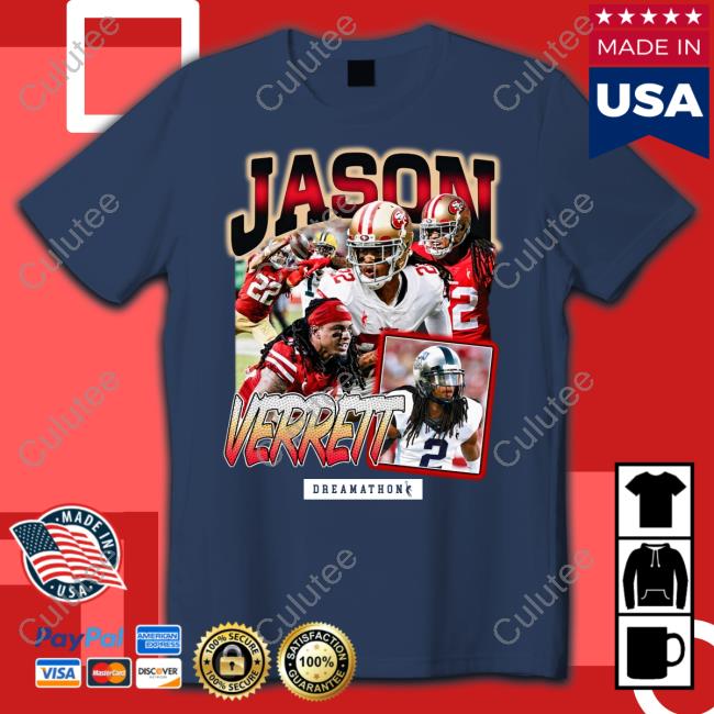 Jason Verrett T-Shirt San Francisco 49Ers