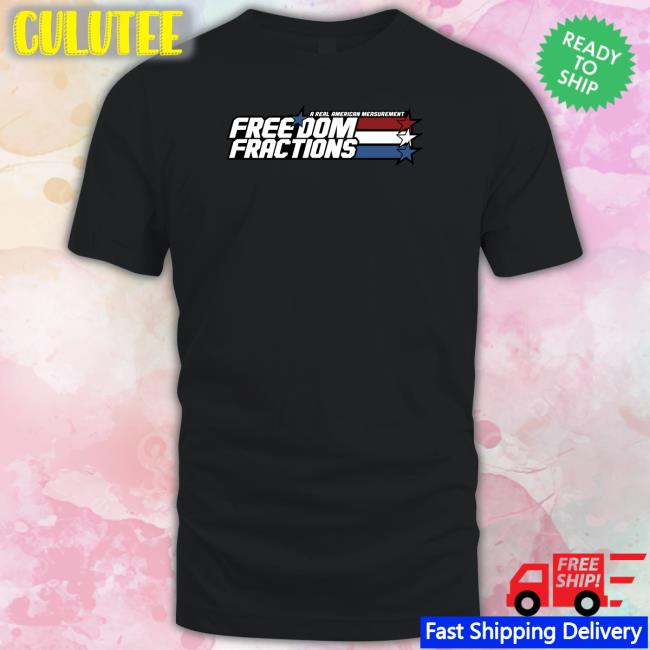 The Fat Electrician Merch A Real American Measurement Freedom Fractions Tank Top