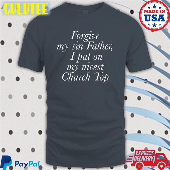Seungwan Forgive My Sin Father I Put On My Nicest Church Top Offical Black Shirt Jess Gay4wannie