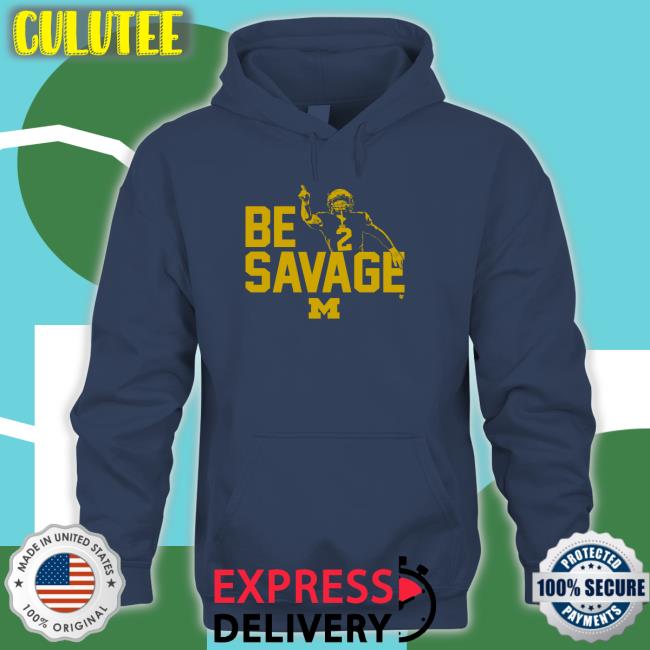 Breakingt Merch Michigan Football Blake Corum Be Savage Sweatshirt