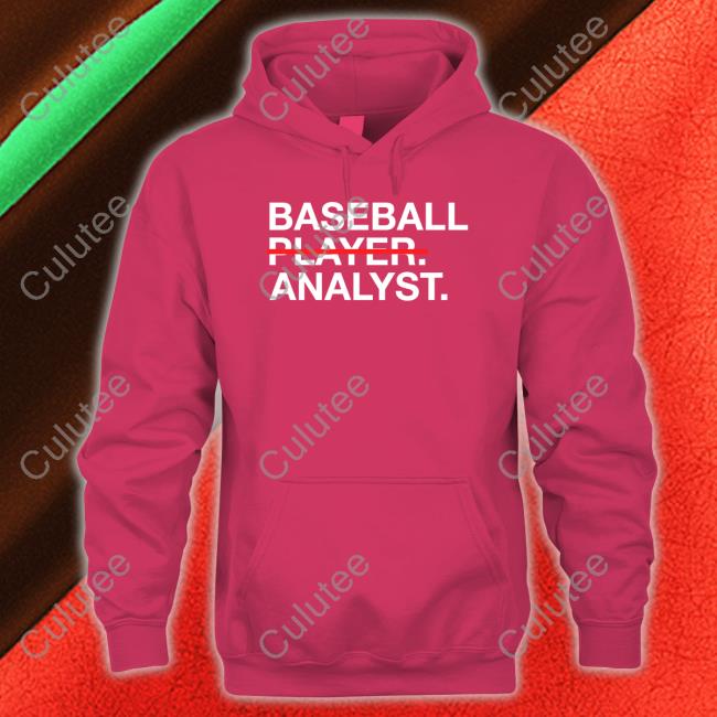 Baseball Player Analyst Tee Shirt