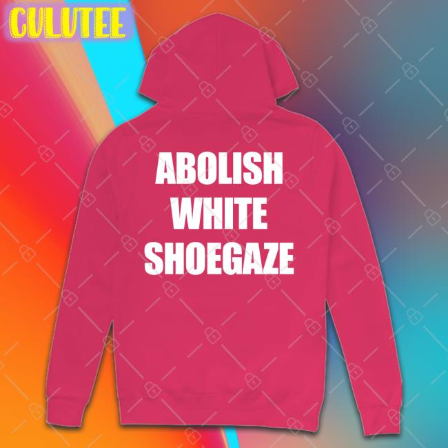 Abolish White Shoegaze Hoodie Cold Cobain