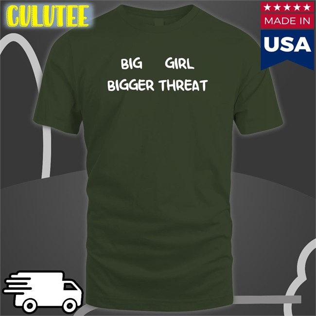 Nerdy Big Bigger Girl Threat Sweatshirt