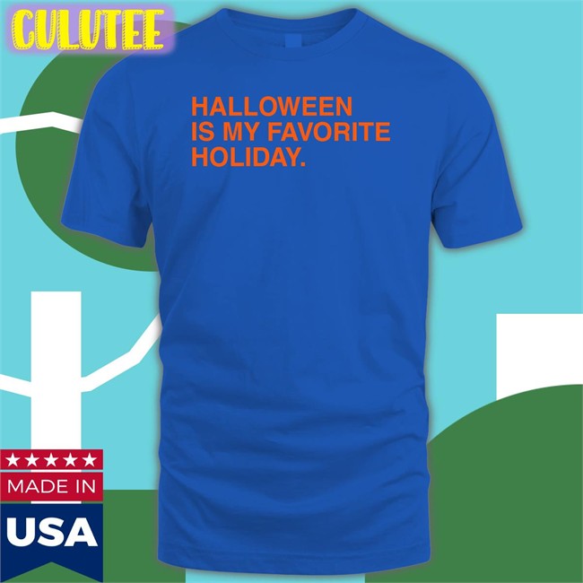 Obvious Shirts Shop Halloween Is My Favorite Holiday Tee Shirt