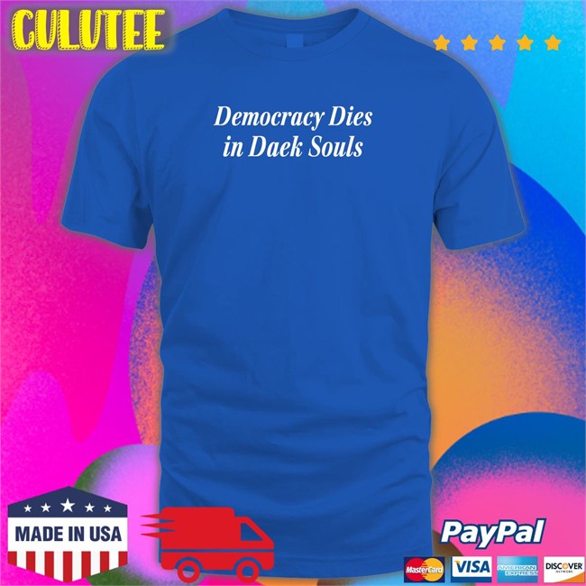 Funny Jeff Bezos Launcherwp Democracy Dies In Dark Souls Shirt Shannon Liao