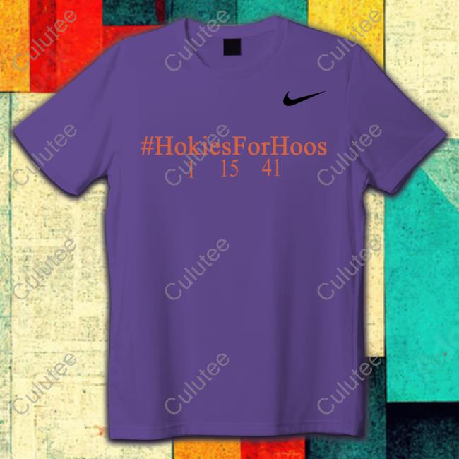 Brooke Leonard Hokies For Hoos 1 15 41 Hoodie Kenny Brooks Virginia Tech Women's Basketball