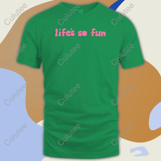 Life's So Fun Forest Green Sweatshirt