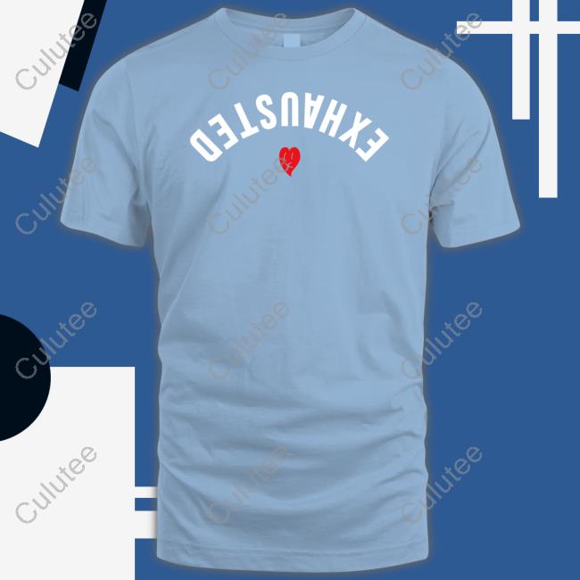 Philip Defranco Merch Beautiful Bastard Srore Exhausted Heart Shirt New Shirt