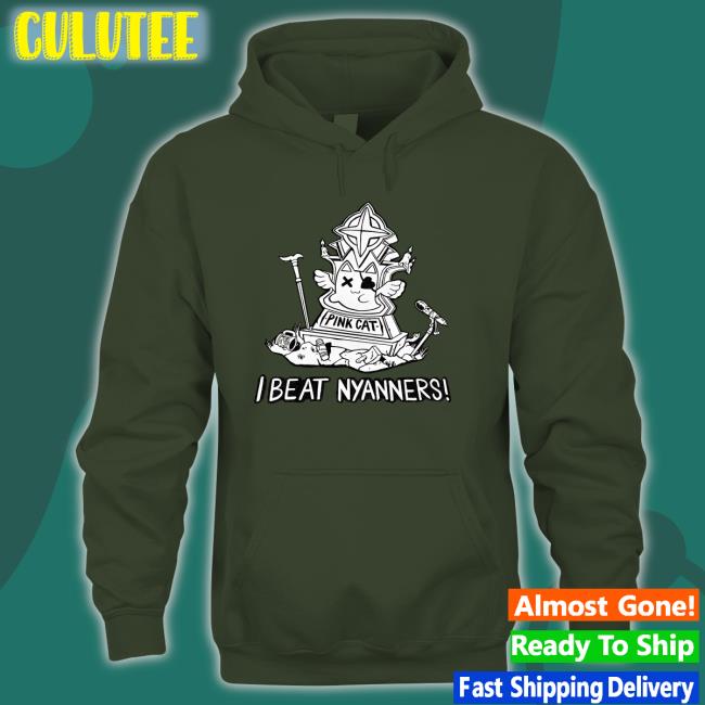 Nyanners Merch Vshojo I Beat Nyanners Tee Shirt