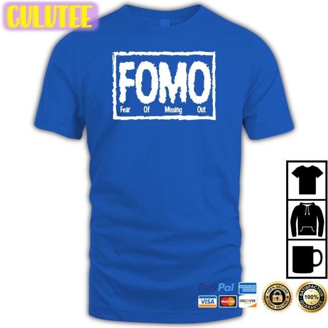 Destiny Fomo Streamlabs Merch Fomo Fear Of Missing Out Shirt