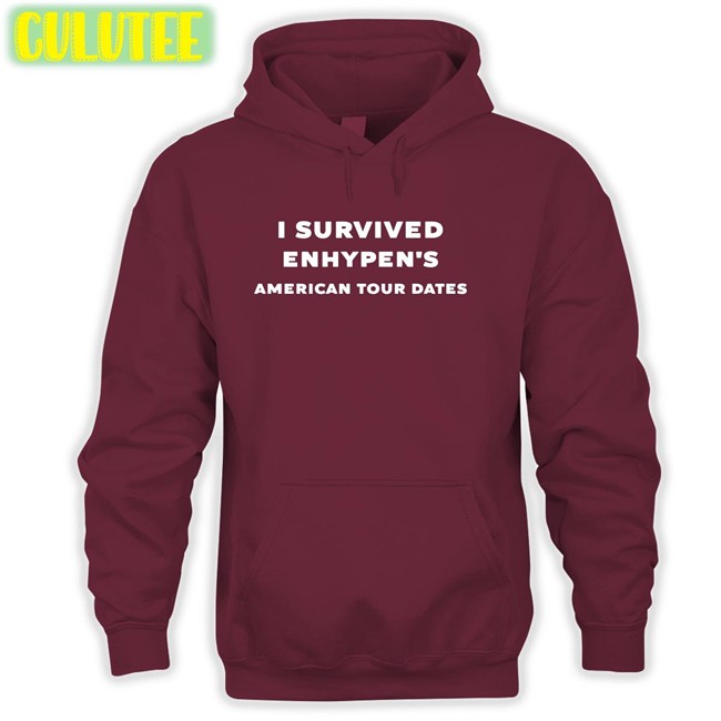 I Survived Enhypen's American Tour Dates Classic Tee Hoonzism