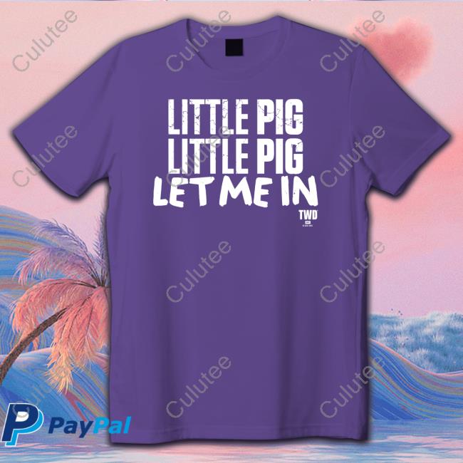 The Walking Dead Shop The Walking Dead Negan Little Pig Let Me In Shirt Long Sleeve
