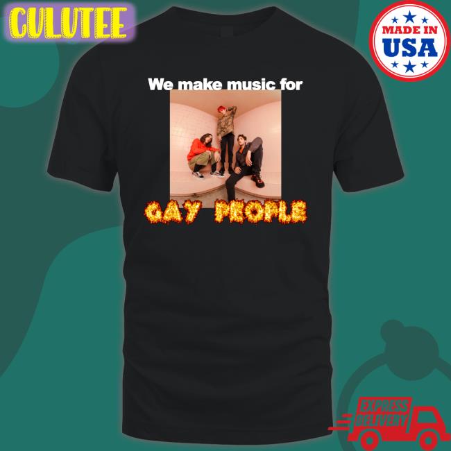 Waterparks We Make Music For Gay People Tee Parxvinyl