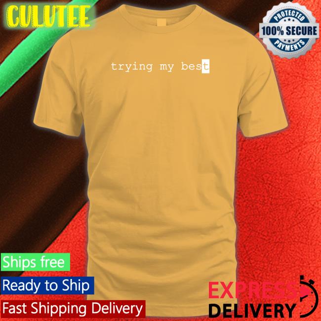 Jarvis Johnson Merch Store Trying My Best Long Sleeve