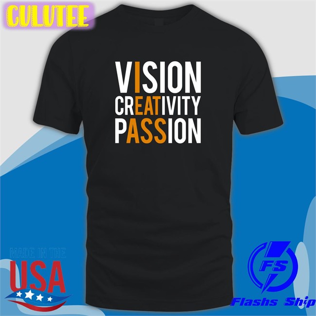 Vision Creativity Passion Shirt Black