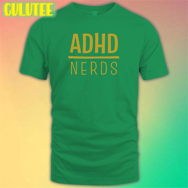 Adhd Jesse Shop ADHD Nerds Long Sleeve Tee