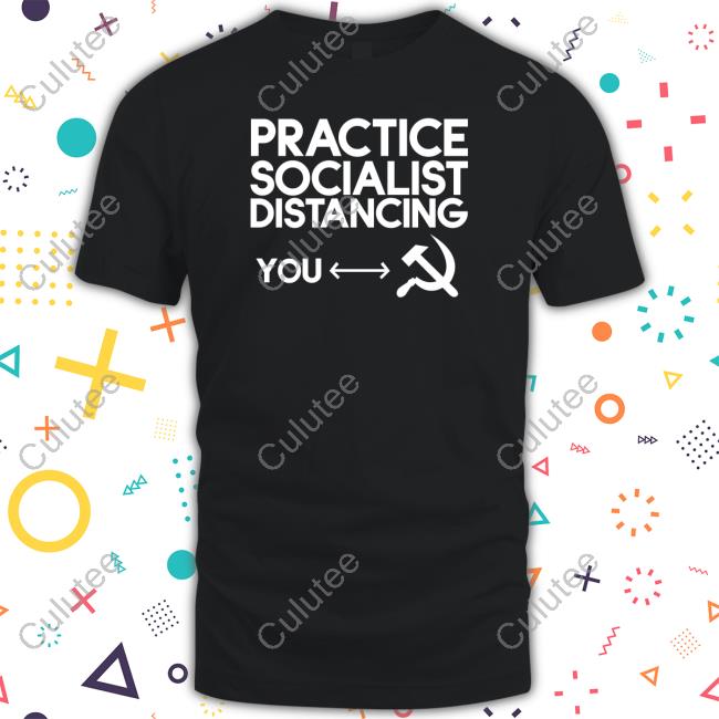 Practice Socialist Distancing Sweatshirt Agora Threads Merch