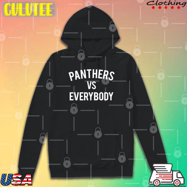 Panthers Vs Everybody Tee Shirt