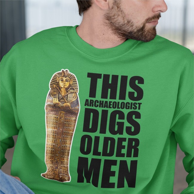 This Archaeologist Digs Older Men T Shirt