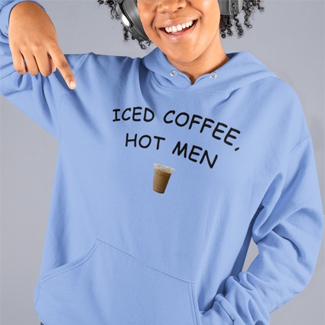 Iced Coffee Hot Men Long Sleeve T Shirt Austin Yeahabsolutelyy