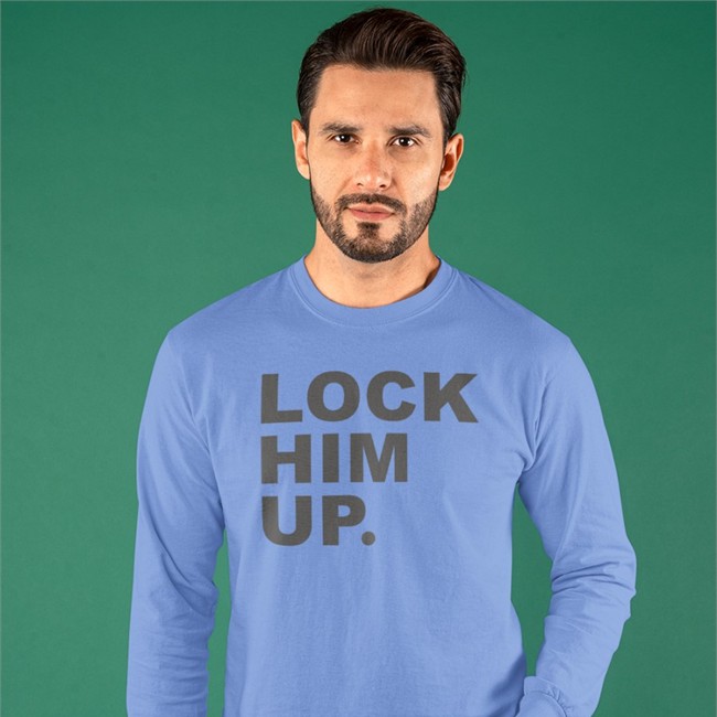 Luis A. Miranda, Jr Balance Of Power Merch Lock Him Up T Shirt