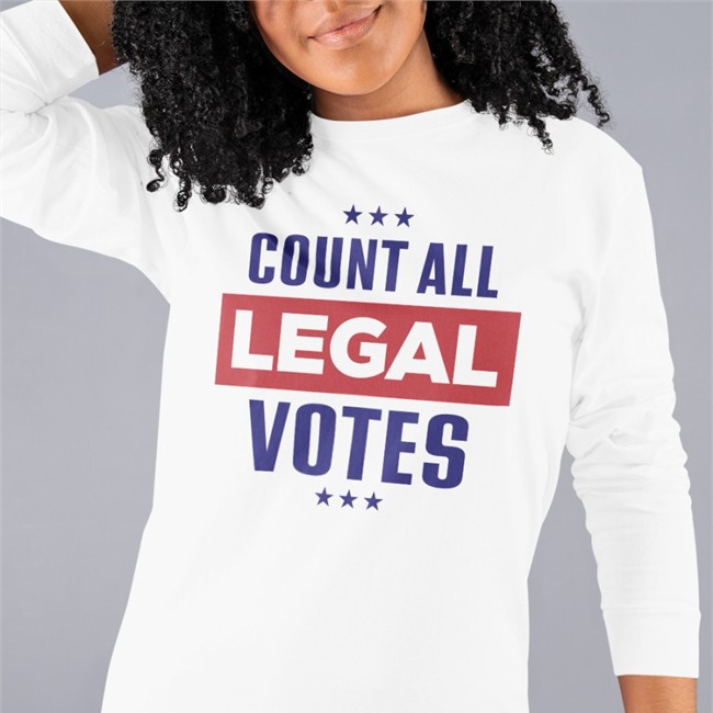 Count All Legal Votes tee shirts