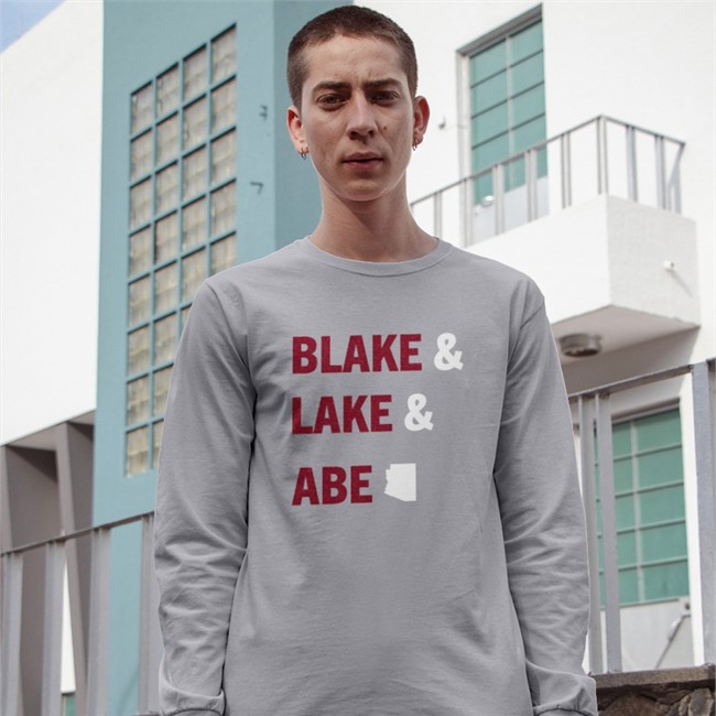 Abe Hamadeh For Arizona AG Blake And Lake And Abe Hooded Sweatshirt