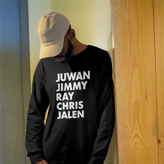 Juwan Jimmy Ray Chris Jalen Shirt Black