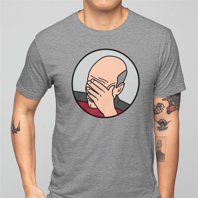 Raspberry Pi Epic Facepalm Picard Sweatshirt