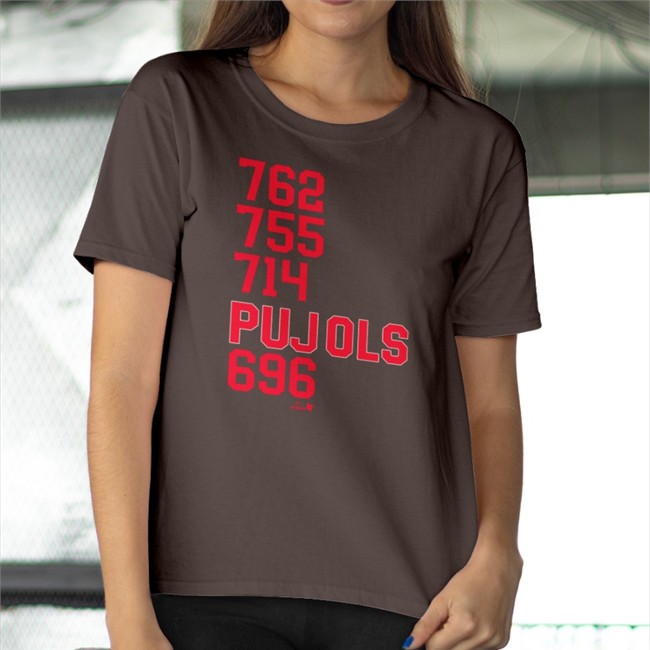 762 755 714 Pujols 696 T-Shirts