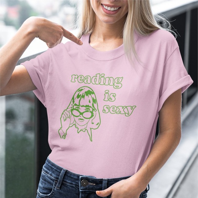 Reading Is Sexy Offical Limited Tees White Rory Thinker Thinkingrory