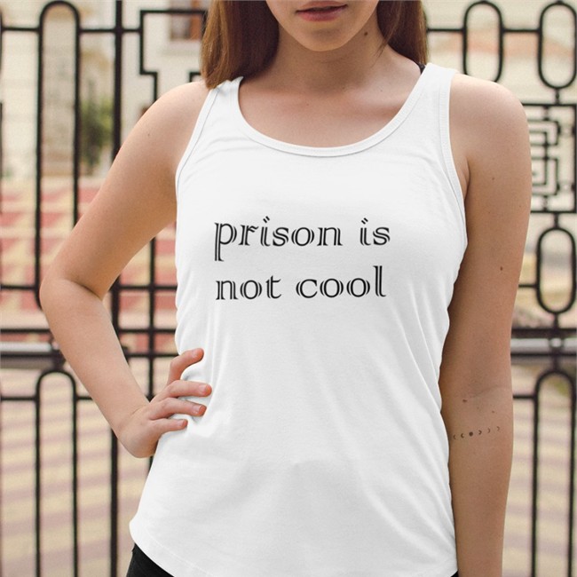 Weird Thrift Store Shirts Prison Is Not Cool Sweatshirt Pink Strangethrift