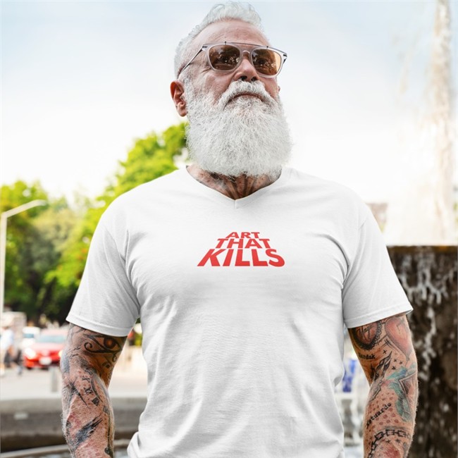 Art That Kills Baseball Sleeve Tee