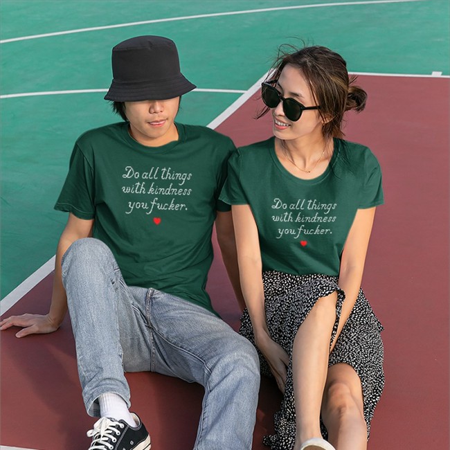 Wholesomememes Merch Do All Things With Kindness Fucker Shirt 2022 Wholesomememes