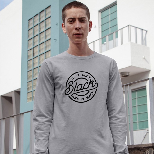 Quittouchingish Merch If It Ain't Black Take It Back Shirt Rio Dinero