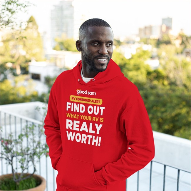 Good Sam Rv Consumer Alert Find Out What Your Rv Is Really Worth Long Sleeve Tee Shirt
