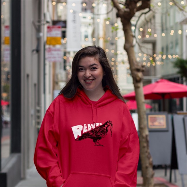 Red Vox Merch Noodle Pigeon Tee Redvoxband