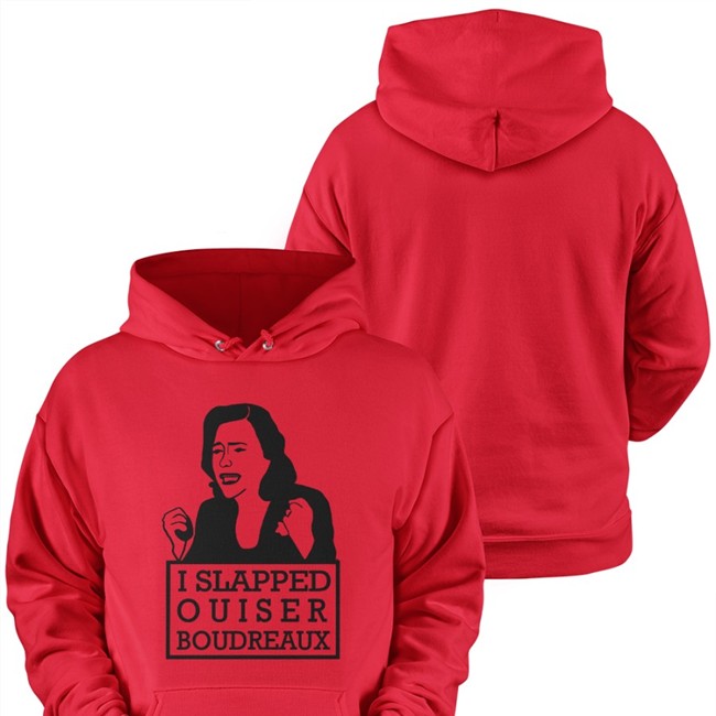 Iabearbussy I Slapped Ouiser Boudreaux Hoodie