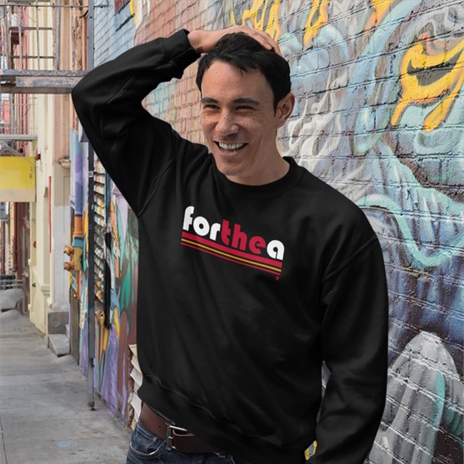For The A Crewneck Sweatshirt Breakingt Store
