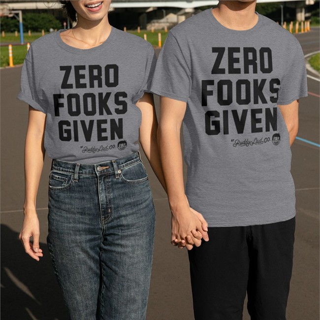 Zero Fooks Given Ruddy Lad Co Shirt Twig And Barrys Merch Sheamus