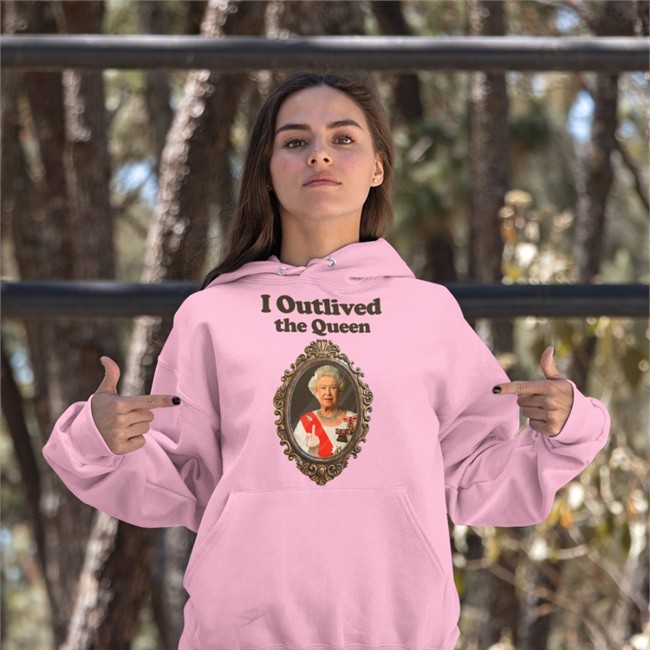 Love And Thunder Merch Elizabeth II I Outlived The Queen Long Sleeve Tee Shirts That Go Hard