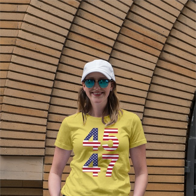 Patriot Takes Trump 45 47 Flag American Cap