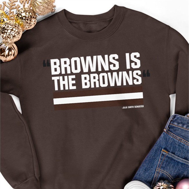 Barstool Sports Store Merch Browns Is The Browns Limited Edition TShirt Orange Juju Smith Schuster Riley Collins